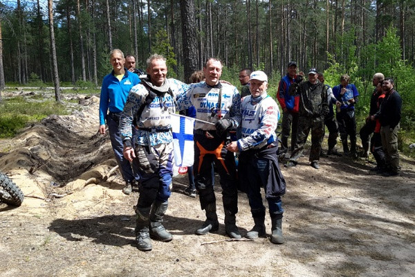 Suomen edustus Laatokalla.