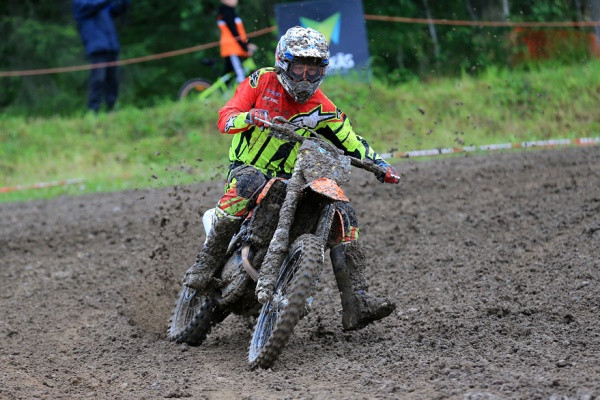 Valtteri Malin oli MX1 -luokan aika-ajojen nopein. Kuva: Jani Hovi / Xracing