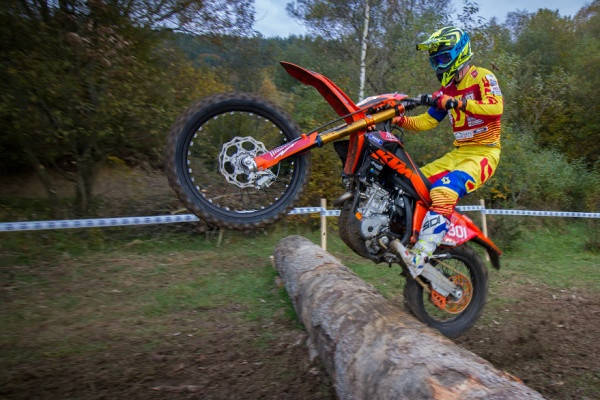 Senior E1 mestari Andreas Linusson. Kuva: Henri Salminen