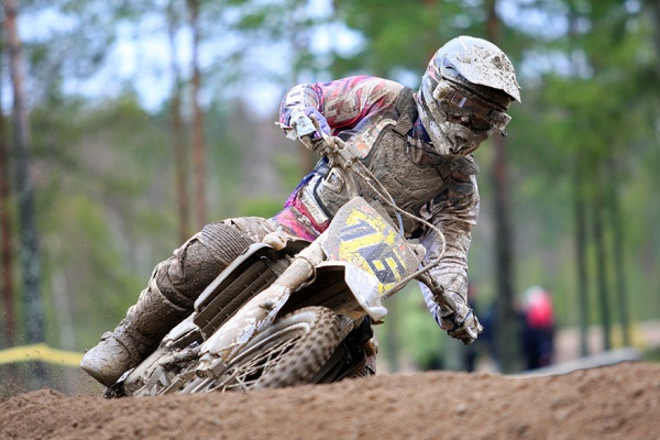 Joni Roos oli vauhdikkain tänään Laitilassa.