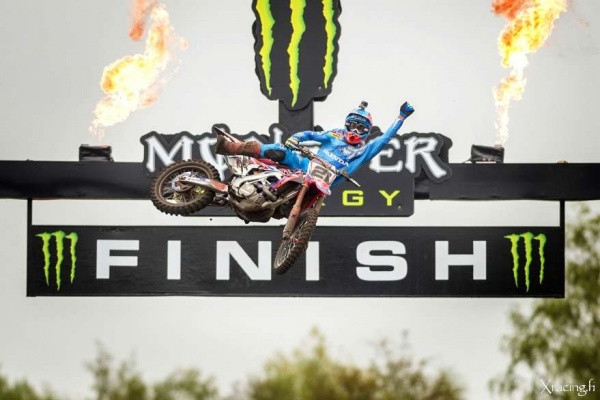Gautier Paulin hakee vauhtia Aldon Bakerin opissa. Kuva: Honda