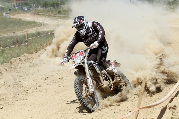 Alex Salvini otti voiton Portugalissa myös sunnuntaina. Kuva: Kari Salminen