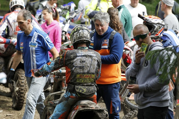 Nathan Watson voitti Enduro 1-luokan sunnuntaina Ruotsissa. Kuva: Future7media