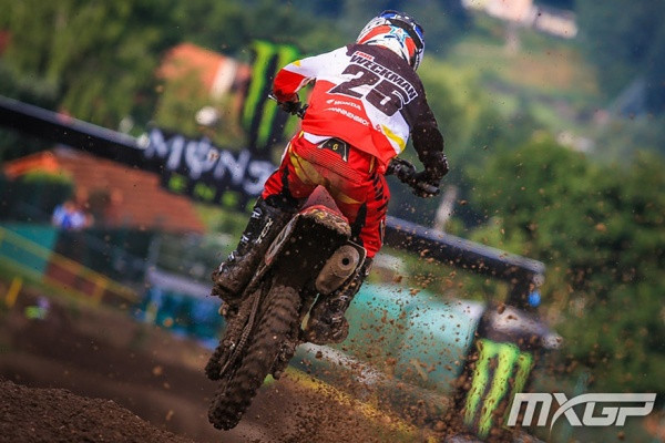 Emil Weckmanin EM-johto on enää 3 pistettä. Kuva: MXGP