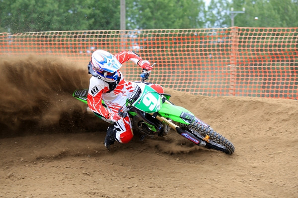 Santeri Kinnunen voitti luokan ensimmäisen erän.