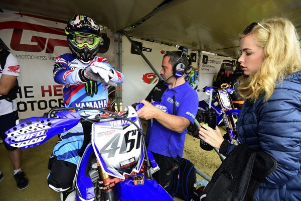 Romain Febvre nähdään Yamahan ohjaimissa ainakin kolme seuraavaa vuotta. Kuva: Yamaha