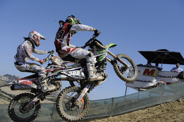 Ludde Söderberg vauhdissa.