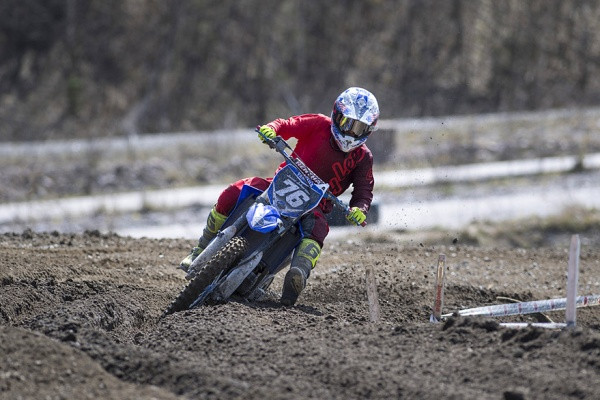 Jasse Jukarainen voitti MX125-luokan MX-liigan. Kuva: Antti Peltola