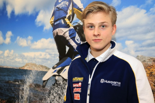 Hugo Svärd on Kytönen Motorsport -tiimin nuorin kuljettaja enduron MM-sarjassa. Kuva: Jani Hovi / Xracing