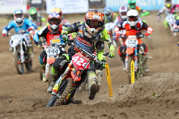 Sampo Rainio johtaa MXC/A-luokan SM-sarjaa ennen kauden päätöstä. Kuva: Jani Hovi / Xracing