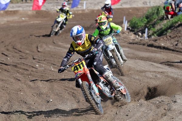 Erki Kahro johtaa MX1-luokan SM-sarjaa. Kuva: Jani Hovi / Xracing