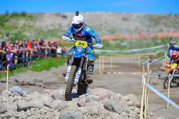 Eero Remes vauhdissa Vantaalla. Kuva: Kari Karttiala