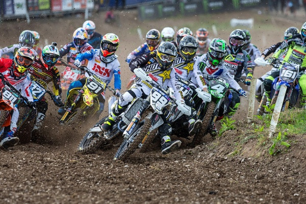Max Anstie (99) ajoi kotiyleisön edessä. Kuva: Juan Pablo Acevedo