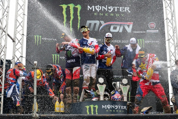 Ranskan juhlaa podiumilla. Kuva: Jani Hovi / Xracing
