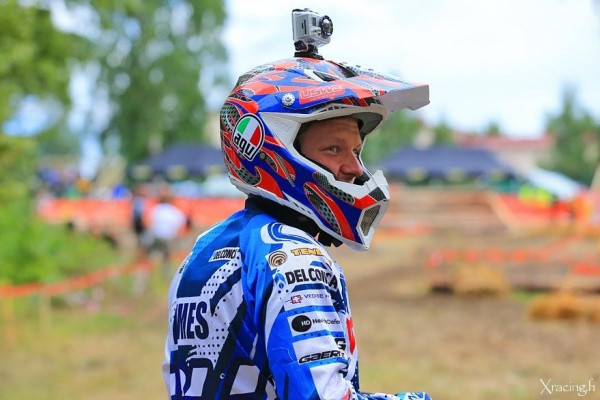 Eero Remes ajaa nollapyörää lauantaina Kärhän lenkillä Mäntsälässä.