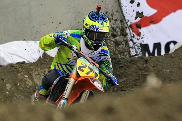 Eriksson ajoi perjantaina neljänneksi ja lauantaina kolmanneksi Tampereella. Kuva: Jani Hovi / Xracing