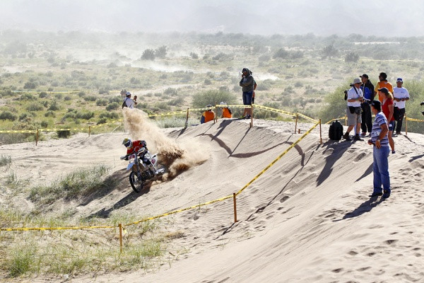 Argentiinan Six Days Enduro ajetaan haastavissa olosuhteissa. Kuva: Future7media