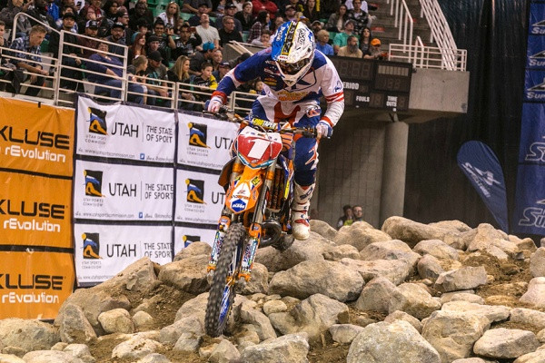 Cody Webb otti kauden kolmannen osakilpailun voiton. Kuva: KTM images