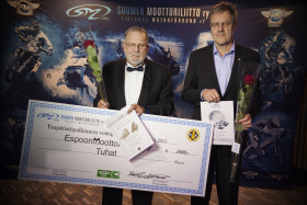 Viktor Ruokolahti (vas.) ja Harri Vanhala, Espoon Moottorikerho ry.