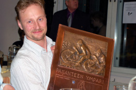Heikki Timonen vuoden 2008 Päijänneajon palkintojenjaossa
