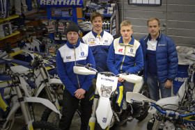 Marko Laaksonen, Timo Virtanen, Hugo Svärd ja Juha Salminen.