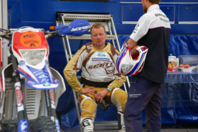Kari Tiainen on paikalla Riihimäen MM-endurossa.