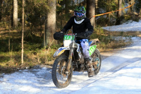 Jesse Viljakainen lauantaina Jämsässä. Kuva: Jani Hovi / Xracing