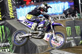 Justin Barcia on ollut supercross-kauden suurin yllättäjä tähän mennessä. Kuva: Jani Hovi / Xracing