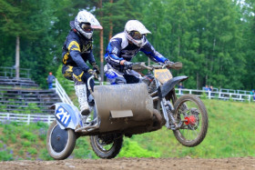 Suomenmestarit Matti Sipilä ja Marko Dammert