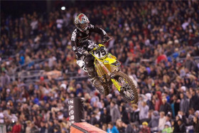 Josh Hill palasi radoille San Diegossa. Kuva: Suzuki Racing