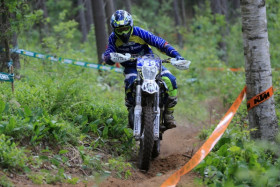 Antti Hänninen onnistui hienosti ja sijoittui toiseksi Heinolassa. Kuva: Jani Hovi / Xracing