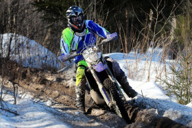 Teemu Lehtimäki ajoi itsensä A-luokkaan lauantaina Pornaisissa. Kuva: Jani Hovi / Xracing