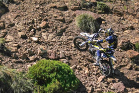 Roof of Africa -kilpailu kaasuteltiin kolmen päivän mittaisena. Kuva: Husqvarna