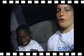 Nuoret James Stewart ja Ricky Carmichael.