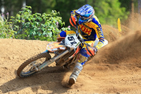 Sami Klemola kuittasi MXB -luokan liigamestaruuden. Kuva: Jani Hovi / Xracing