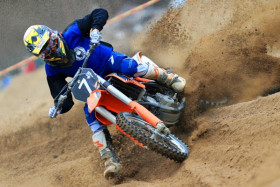 Miro Sihvosen menoa Honkajoella. Kuva: Jani Hovi / Xracing