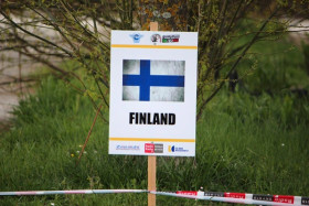 Suomella löytyi varikolta jo oma paikka.