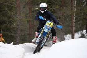 Eemil Pohjola hallitsi Kangasalan SM-enduroa. Kuva: Jani Hovi