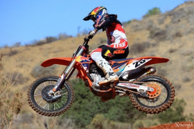 Marvin Musquin oli hyvässä vauhdissa ja voitti Genevan supercrossin kaksi viikkoa sitten.