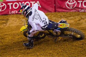 Ottaako James Stewart jo kolmannen peräkkäisen voittonsa? Kuva: Suzuki