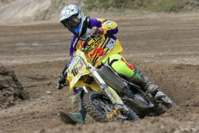 Teemu Keljo on MX1-luokan SM-sarjan pistejohdossa ennen kauden päätöstä. Kuva: Jani Hovi / Xracing