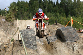 Tohmajärvellä kaasuteltiin kilpaa ensimmäisen kerran vuonna 2012. Kuva: Xracing