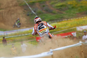 Eero Remes oli Riihimäen nopein lauantaina. Edmunds J. KTM Images