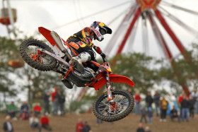 Ken Roczen teki vierailun motocrossin MM-sarjaan Saksassa. Kuva: Ray Archer