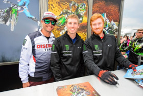 Tästä kolmikosta Ryan Villopotoa ei nähdä tämän vuoden sarjassa. Kuva: Simon Cudby