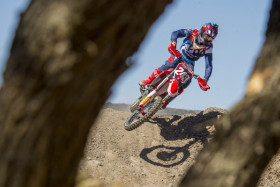 Tim Gajser otti toisen peräkkäisen GP-voiton Meksikosta. Kuva: Honda