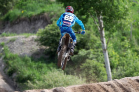 Juusi Matilainen ajoi MX1-luokassa toiseksi. Kuva: Jani Hovi / Xracing