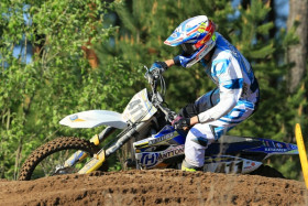 Erki Kahro nähdään mukana Orimattilassa MX2 -luokan SM-motocrossissa. Kuva: Jani Hovi / Xracing