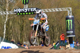 Ria Virtasen menoa 2012 motocrossin MM-sarjan osakilpailusta Valkenswaardista.