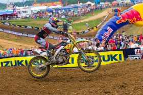 Stewartin menoa Muddy Creekin radalla. Kuva: Suzuki